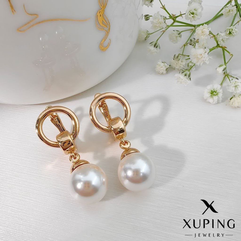 گوشواره مرواریدی ژوپینگ کد 1981 - خرید آنلاین از گالری آداس